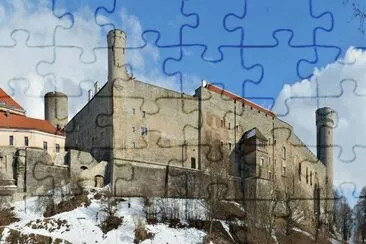 El Castillo de Toompea - Estonia jigsaw puzzle