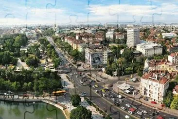 Downtown Sofia - Bulgaria - jigsaw puzzle