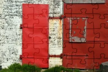 red in red jigsaw puzzle