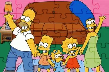 Los Simpson tarÃ¡aan!!! jigsaw puzzle