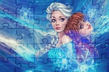 ANA Y ELSA jigsaw puzzle