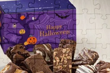 Gourmet Halloween Brownies