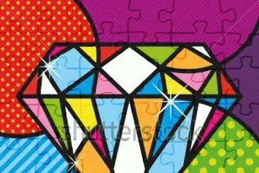 multicolor jigsaw puzzle