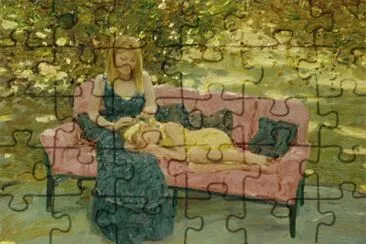 David P. Hettinger Yellow Dress