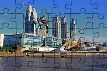 Puerto Madero. Ciudad de Buenos Aires. Argentina jigsaw puzzle