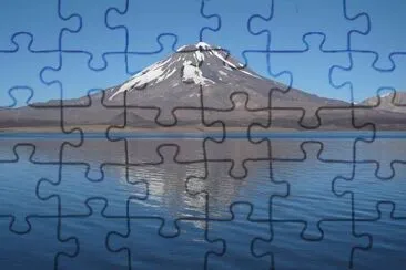 Laguna del Diamante. Mendoza. Argentina jigsaw puzzle