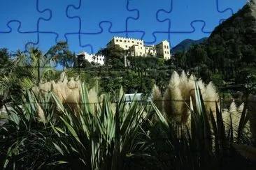 Trauttmannsdorf Papmasgras jigsaw puzzle