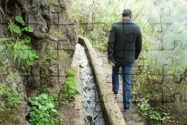 פאזל של Barranco de Los CernÃ­calos. Gran Canaria