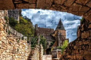 La Roque-Gageac PÃ©rigord-Francia