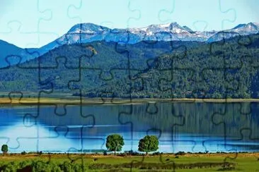 Laguna TerraplÃ©n. Chubut. Argentina jigsaw puzzle