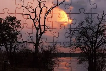 Fall clouds jigsaw puzzle