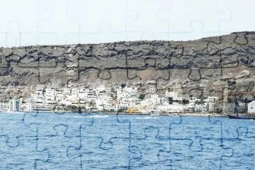 Puerto de MogÃ¡n. Gran Canaria jigsaw puzzle