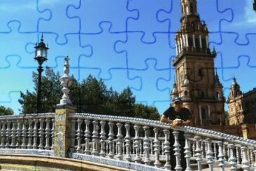 Plaza de EspaÃ±a. Sevilla jigsaw puzzle