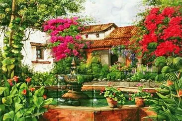 jardÃ­n andaluz jigsaw puzzle