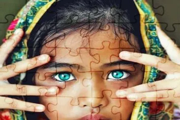 rostro niÃ±a 5 jigsaw puzzle