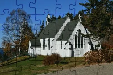 Church in New Brunswick jigsaw puzzle