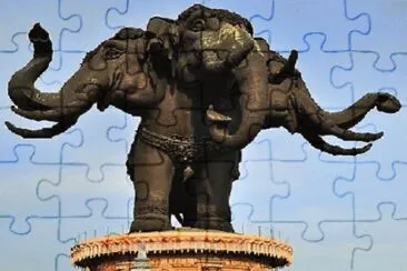 פאזל של 3 Headed Elephant of Erawan