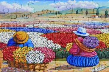 pintura peruana jigsaw puzzle