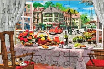 cafe Paris jigsaw puzzle