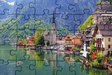 Pueblo de Austria jigsaw puzzle