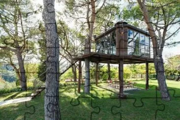 interiorismo treehouse florencia toscana italia ai jigsaw puzzle