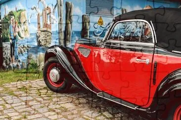 Auto jigsaw puzzle