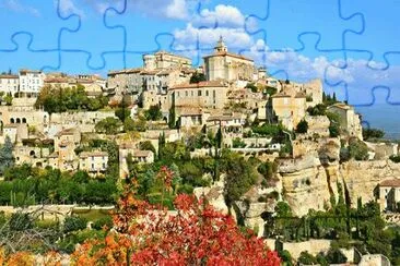 Pueblo Provenza jigsaw puzzle