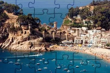 Tossa de Mar jigsaw puzzle