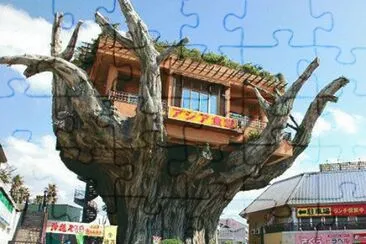 פאזל של Treehouse Eatery in Japan