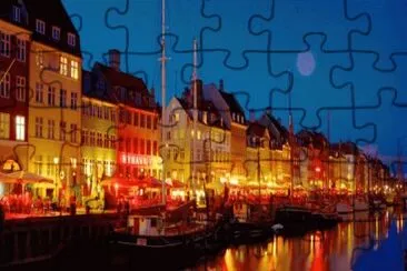 Nyhaven Nights jigsaw puzzle