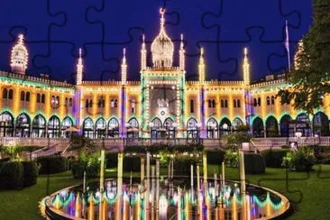 Tivoli Gardens jigsaw puzzle