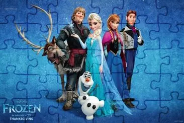 Reine des neiges jigsaw puzzle