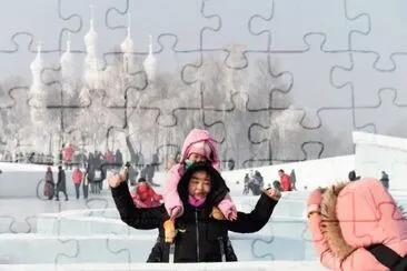 פאזל של Castillos de Hielo China 10