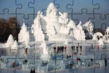 פאזל של Castillos de Hielo China 11