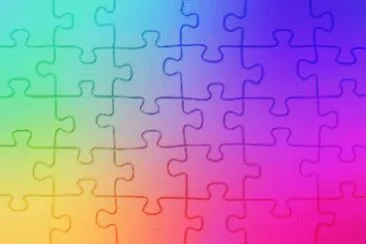 draw jigsaw puzzle