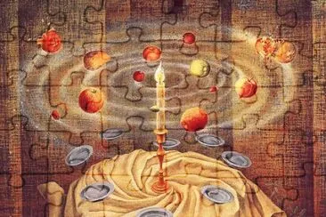 Remedios Varo, Naturaleza Muerta Resucitando (1963