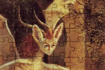 פאזל של Remedios Varo, Personaje (1958)