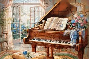 piano jigsaw puzzle