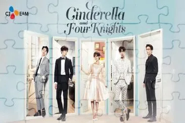 cinderella and four knights jigsaw puzzle