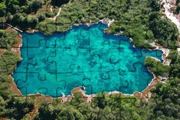 lagoa azul jigsaw puzzle