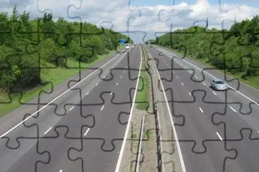 Overlooking the M20 jigsaw puzzle