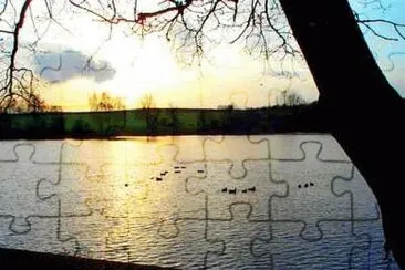 Osborne 's Pond, Shipley jigsaw puzzle