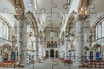 Portsmouth Cathedral interior jigsaw puzzle