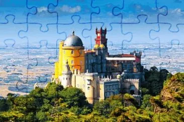 Castillo Pena, Portugal jigsaw puzzle