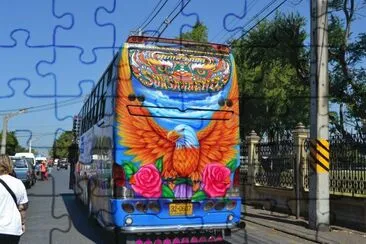 bus jigsaw puzzle