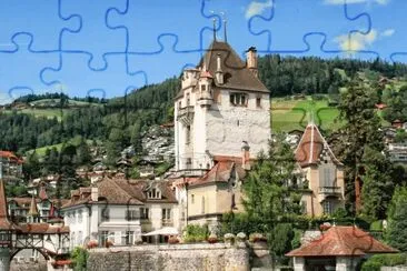 פאזל של castle_oberhofen_switzerland_lake_