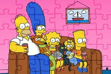 simpsons jigsaw puzzle