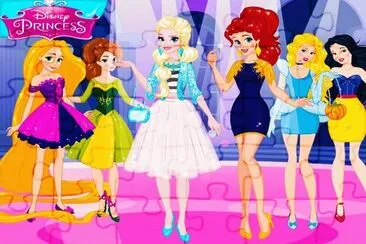 Rapunzel Anna Elsa Ariel Cinderella SnowWhite