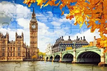 פאזל של otoÃ±o inglaterra