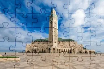 Mezquita Hassan II jigsaw puzzle